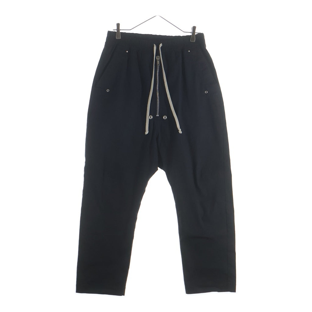 Rick Owens(リックオウエンス) 25AW BELA PANTS ドローコード ジップフライ ベラパンツ ブラック RU02E1361-TE