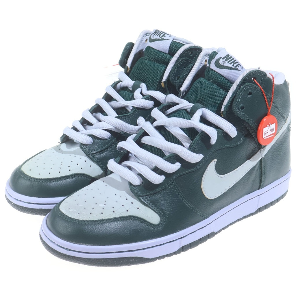 NIKE SB(ナイキエスビー) 【観賞用 2003年製】 DUNK HIGH PRO OLIVE GHOST ダンク プロ オリーブゴースト ハイカットスニーカー グリーン US10/28cm 305050-302