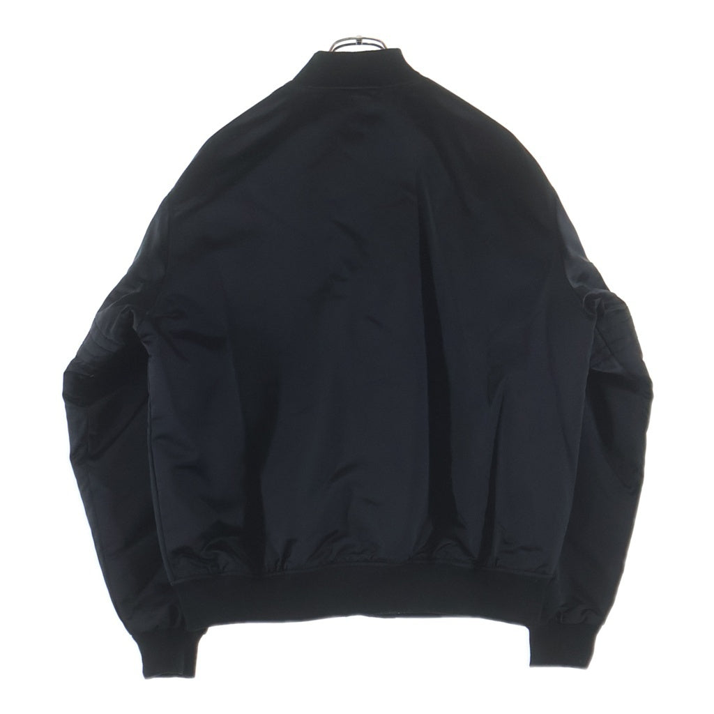 KITH(キス) Bomber Jacket フロント刺繍 ジップアップ ボンバージャケット ブラック 22-011-060-0006-4-0