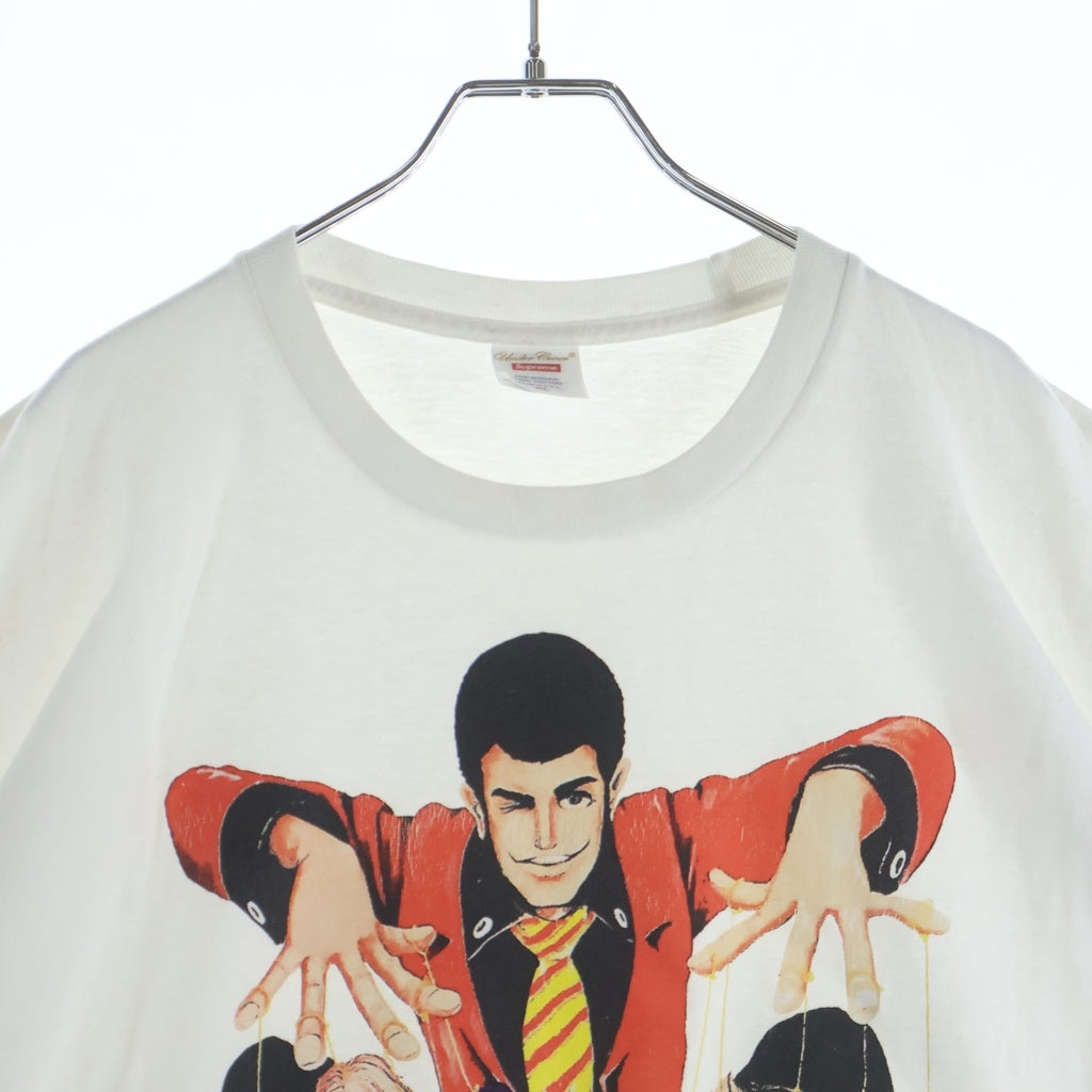 SUPREME(シュプリーム) 23SS × UNDERCOVER Lupin Tee アンダーカバー フロント ルパン三世 プリント 半袖Tシャツ カットソー ホワイト