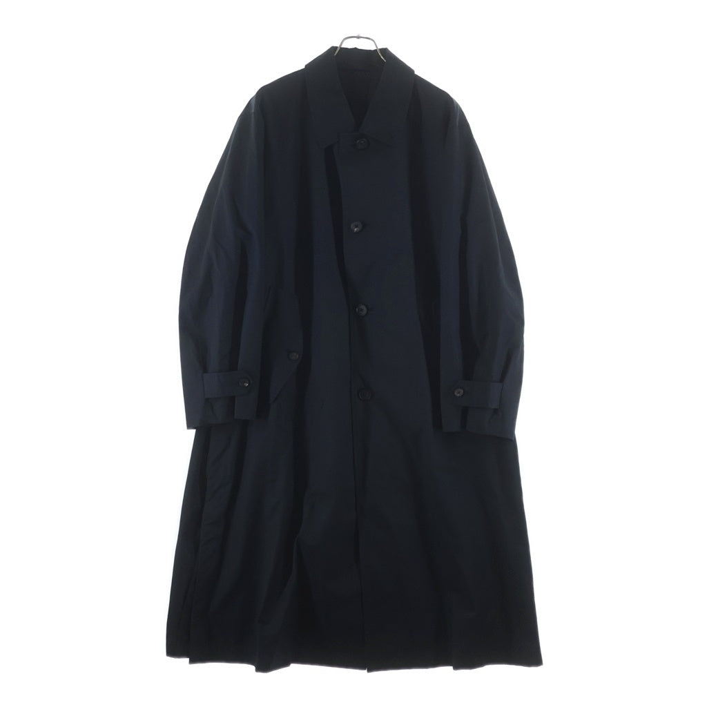 Stein(シュタイン) 23SS OVERLAPPED BALMACAAN COAT オーバーラップ バルマカーンコート ネイビー ST.481-1