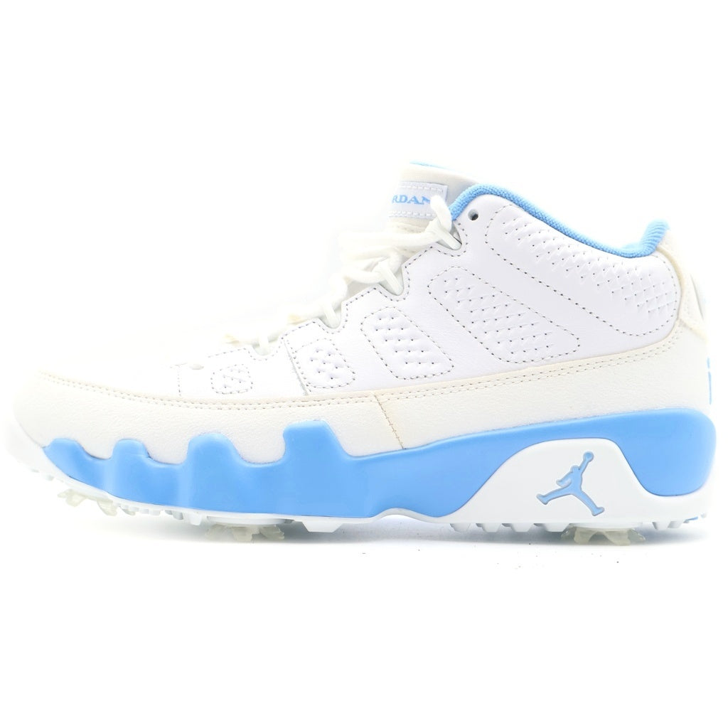NIKE(ナイキ) AIR JORDAN 9 LOW GOLF University Blue エアジョーダン ゴルフ ローカットスニーカー ホワイト/ブルー US7.5/25.5cm FJ5934-101