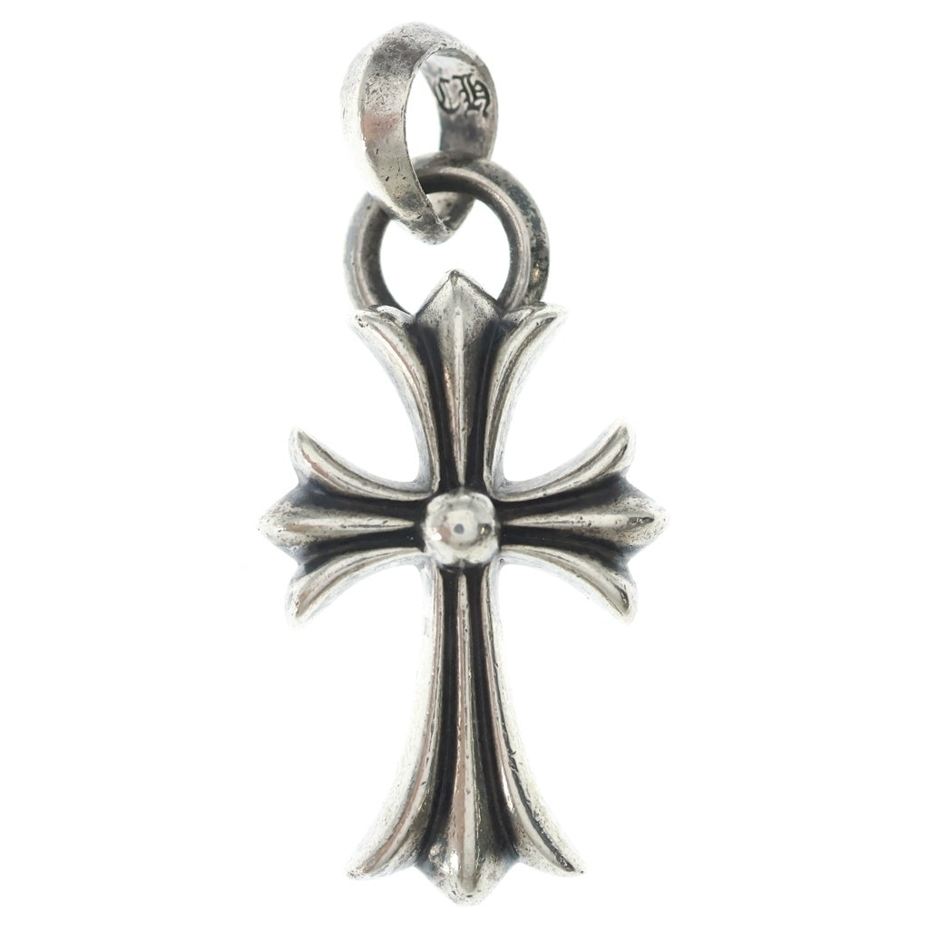 CHROME HEARTS(クロムハーツ) CH CRS SML W/BALE Wベイル スモールCHクロス ペンダントトップ シルバー BCA218