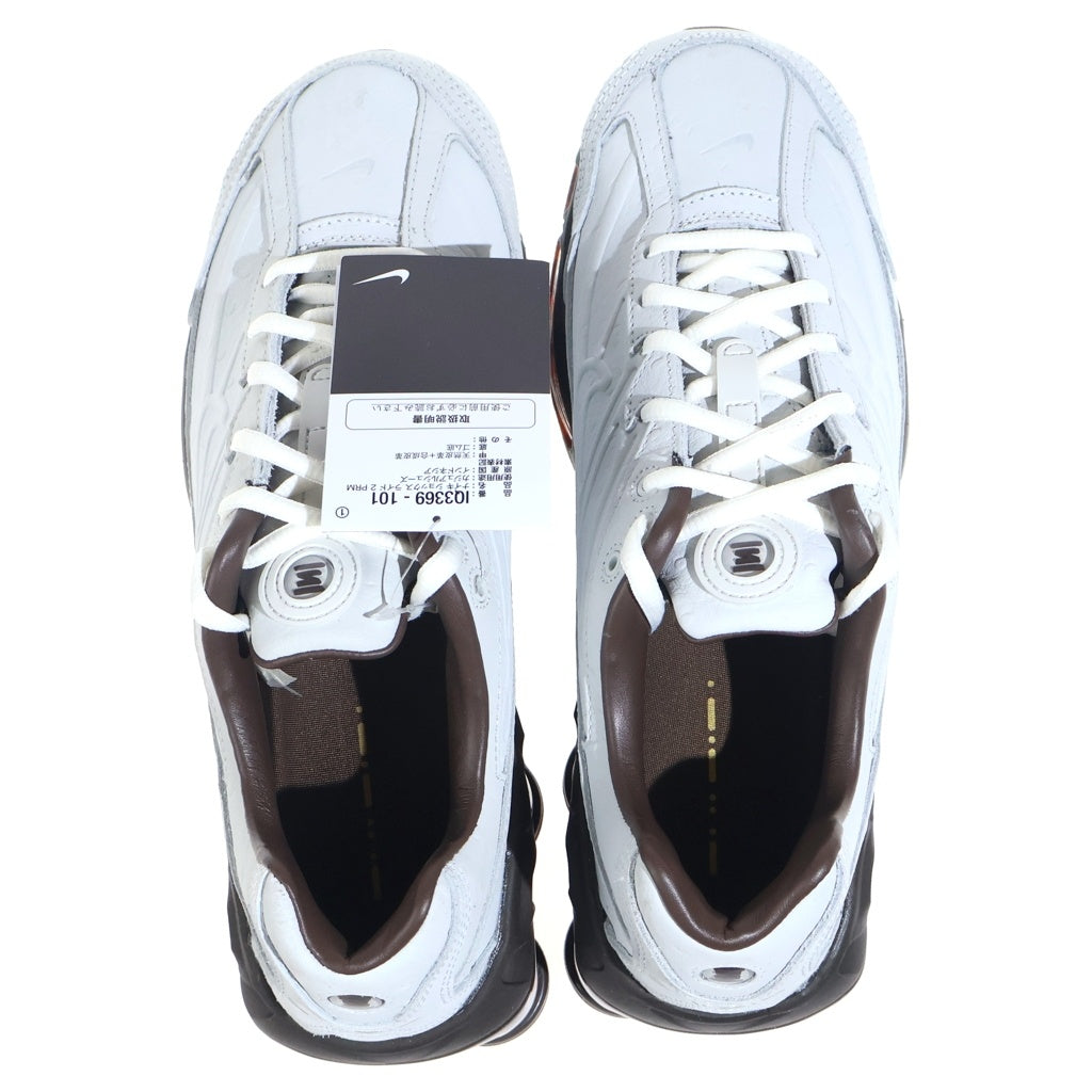 NIKE(ナイキ) SHOX RIDE 2 PRM MORSE CODE ショックスライド2 プレミアム モールスコード ローカットスニーカー グレー/ブラウン US8.5/26.5cm IQ3369-101