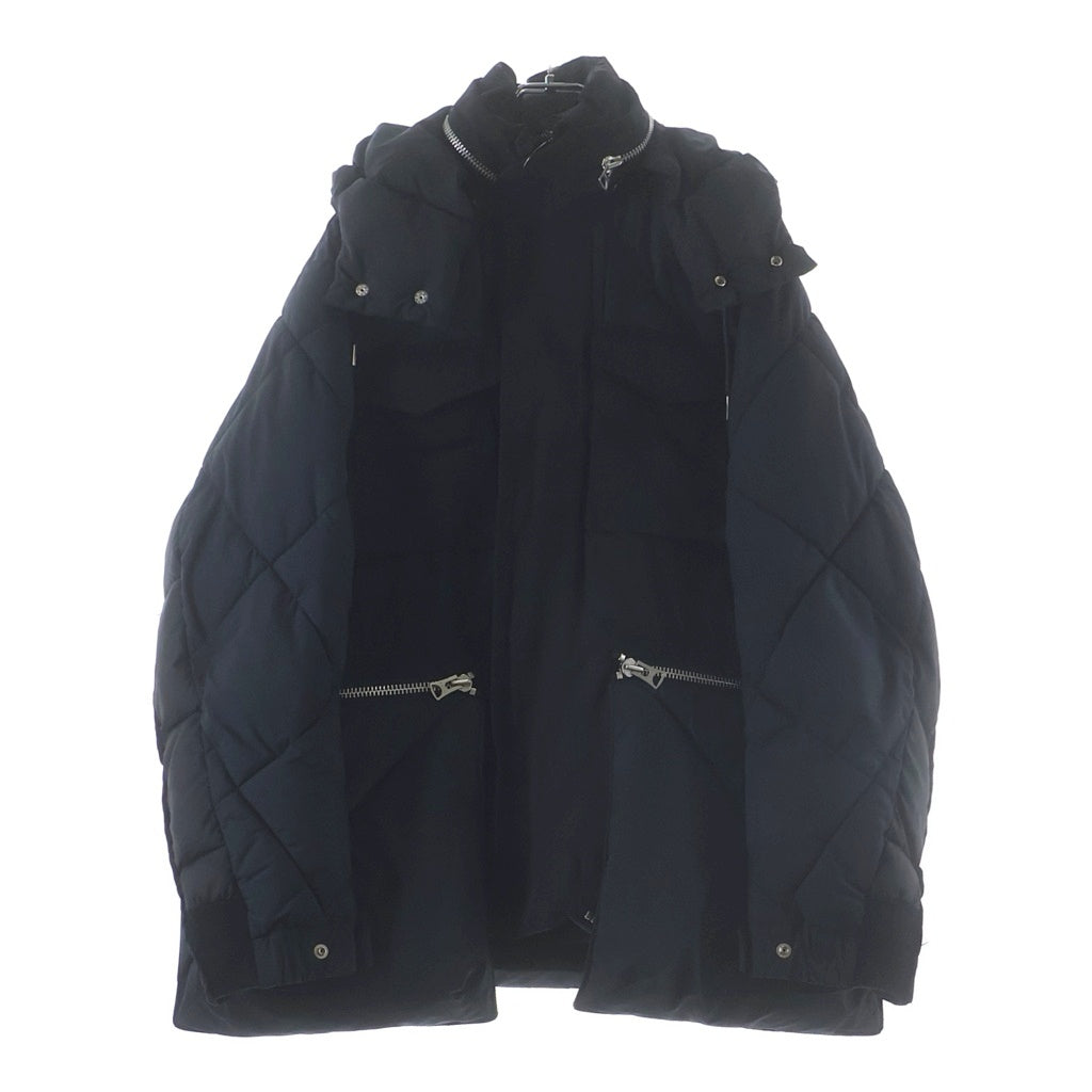 Sacai(サカイ) 21AW マルチポケット パデッドブルゾンジャケット ブラック/ネイビー 21-02644M