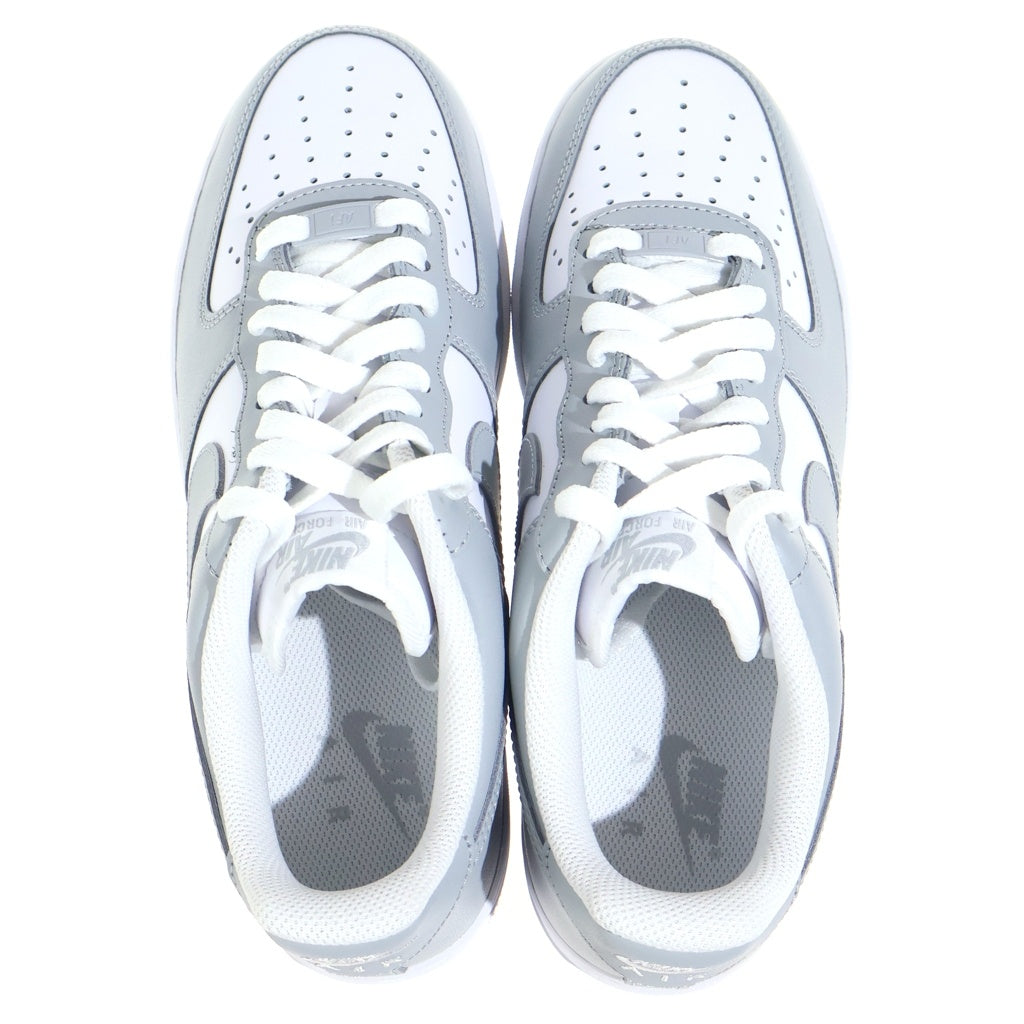 NIKE(ナイキ) NIKE AIR FORCE 1 LOW 07 エアフォース1 ローカットスニーカー ホワイト/グレー US8.5/26.5cm FD9763-101