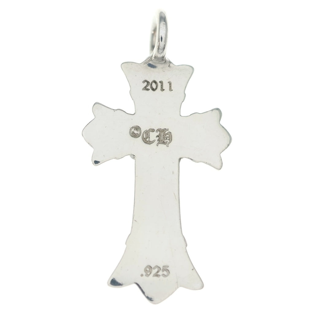 CHROME HEARTS(クロムハーツ) DBL CH CRS ダブルCHクロスチャーム ペンダントトップ シルバー BCA248