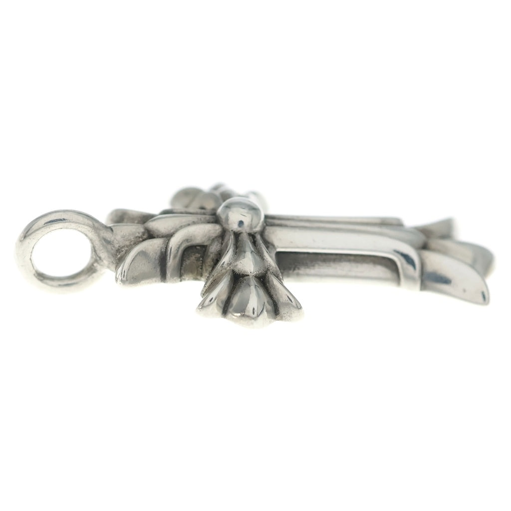 CHROME HEARTS(クロムハーツ) DBL CH CRS ダブルCHクロスチャーム ペンダントトップ シルバー BCA248