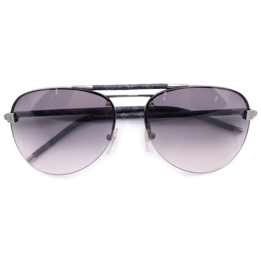 LOUIS VUITTON(ルイヴィトン) クロックワイズ ティアドロップ サングラス アイウェア 眼鏡 メガネ ブラック Z1109E MG1264