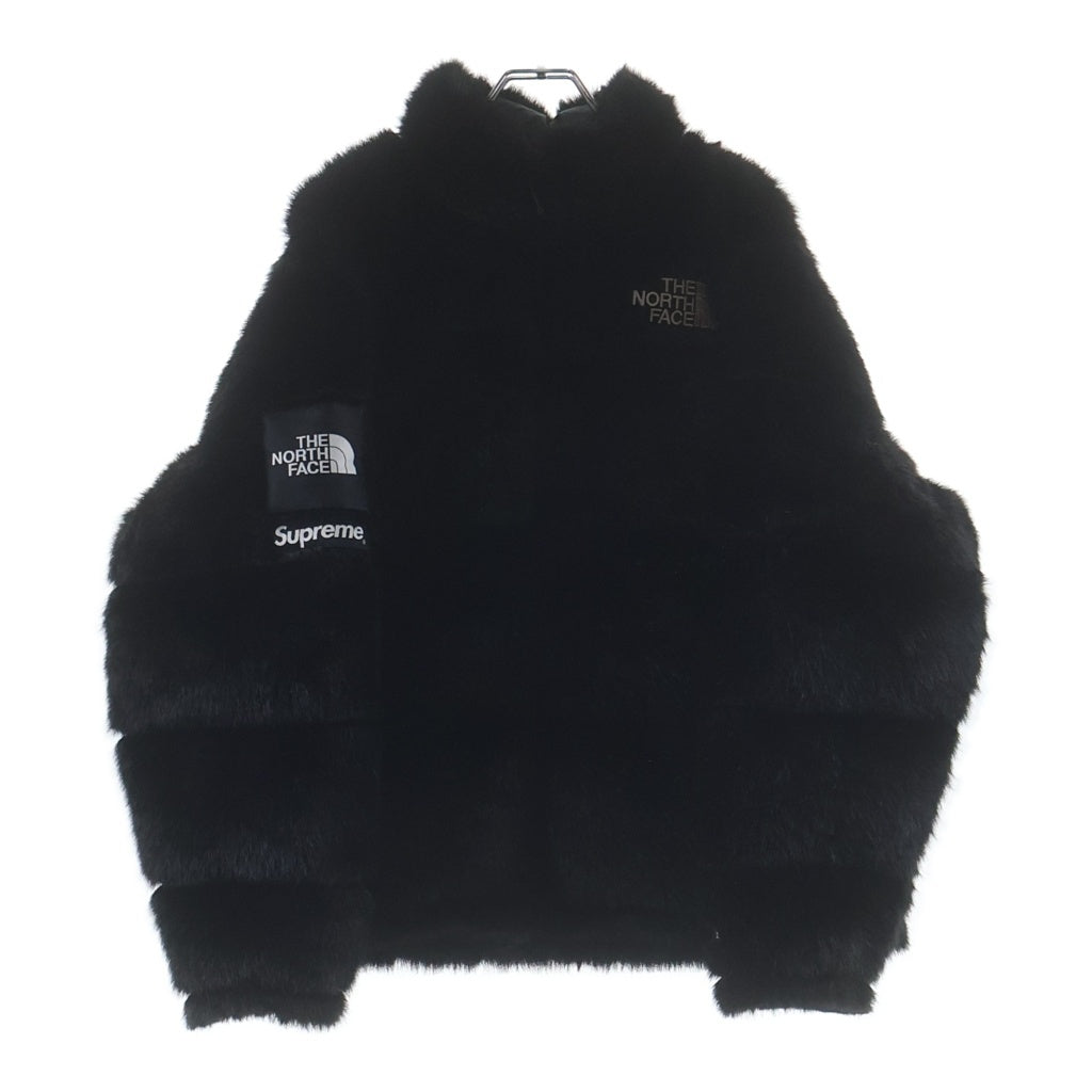 SUPREME(シュプリーム) 20AW Faux Fur Nuptse Jacket ND92001I ノースフェイス ファー ヌプシ ダウンジャケット ブラック