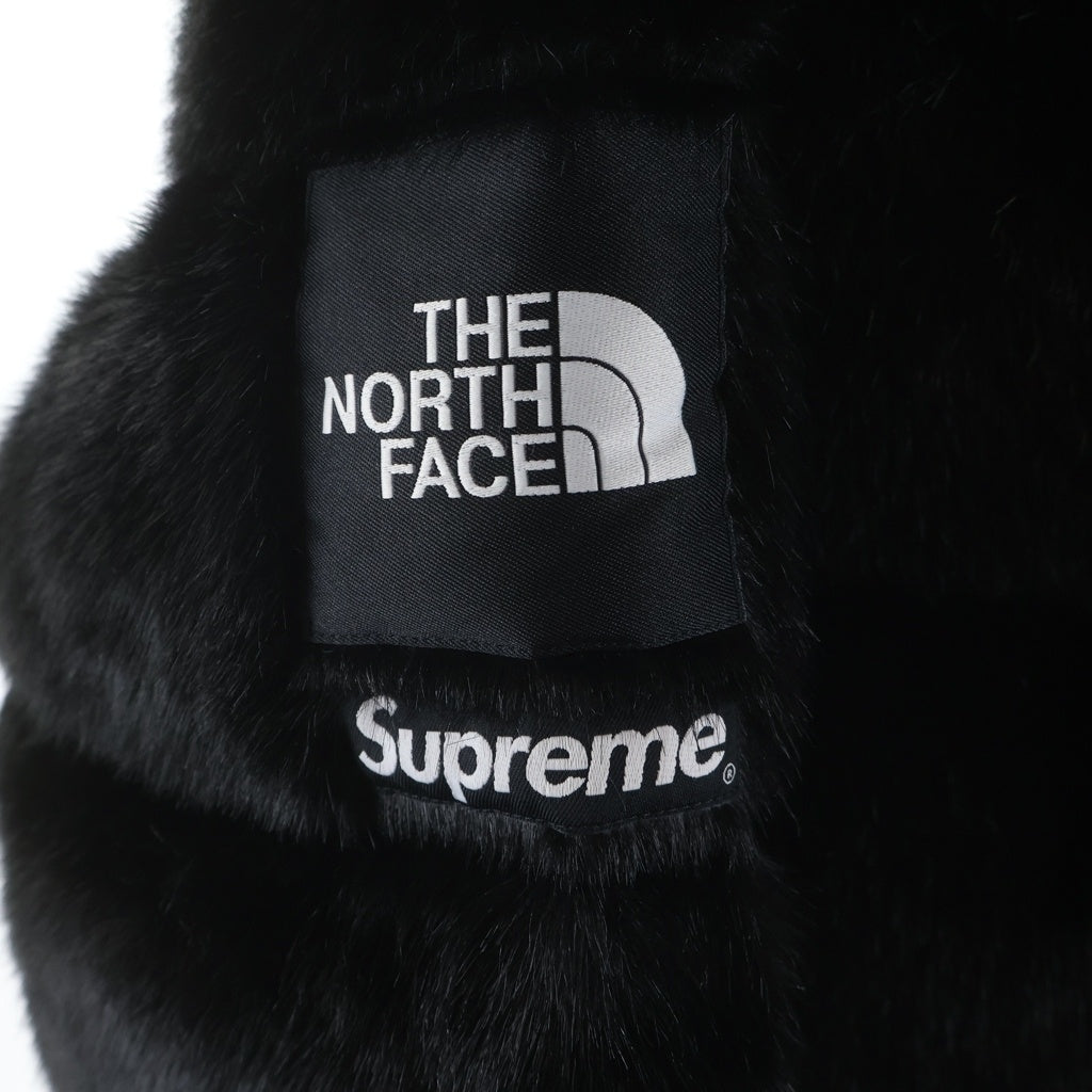 SUPREME(シュプリーム) 20AW Faux Fur Nuptse Jacket ND92001I ノースフェイス ファー ヌプシ ダウンジャケット ブラック