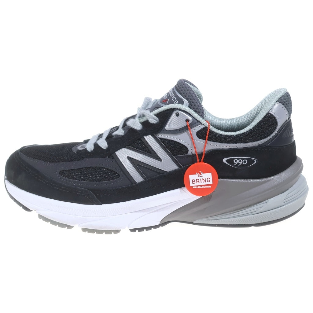 New Balance(ニューバランス) 990V6 Heel NB Logo M990BK6 ヒールロゴ ローカットスニーカー シューズ ブラック US8.5/26.5cm