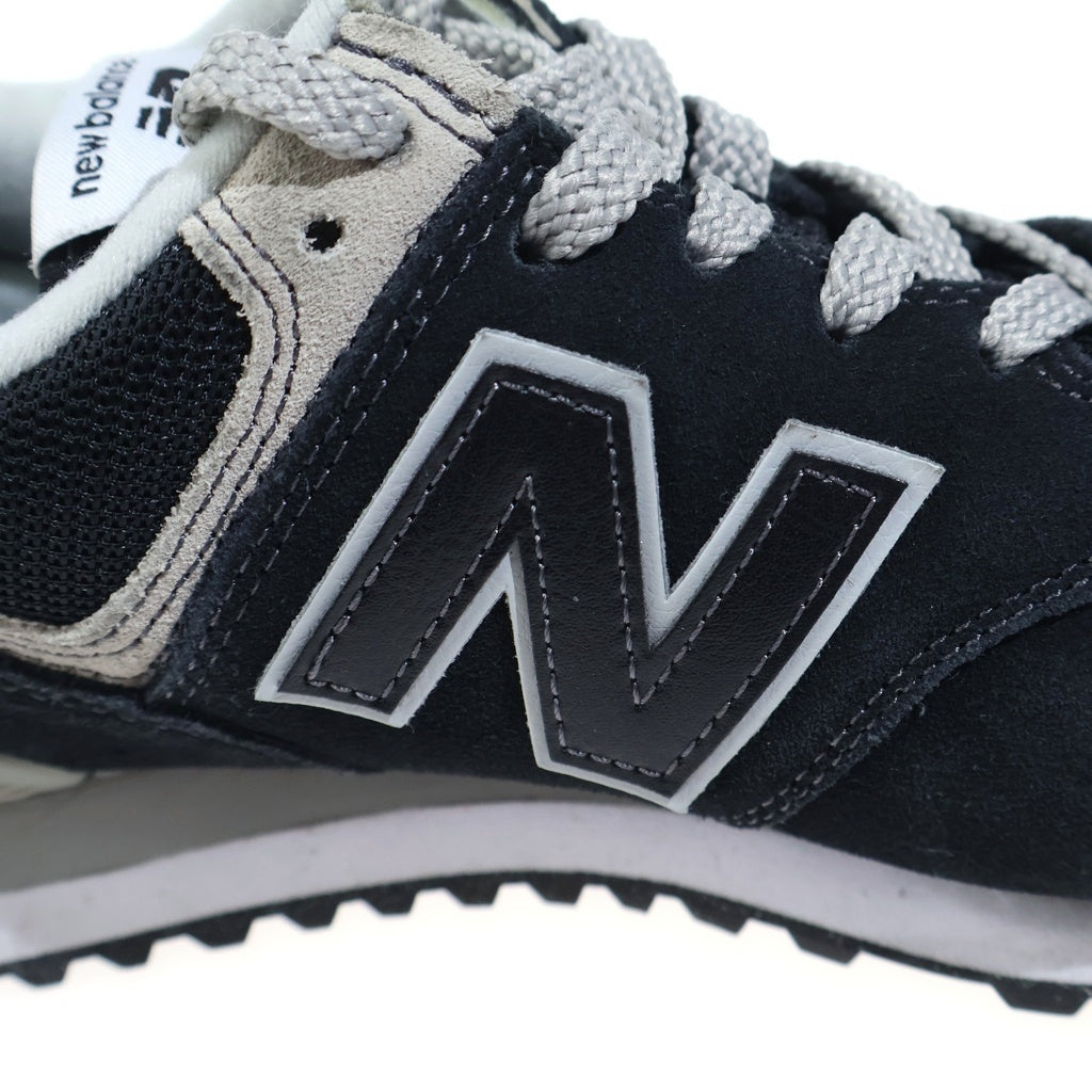 New Balance(ニューバランス) 574 Core Sneakers ML574EV8 コアスニーカーズ メッシュ ローカットシューズ スニーカー ブラック US8.5/26.5cm