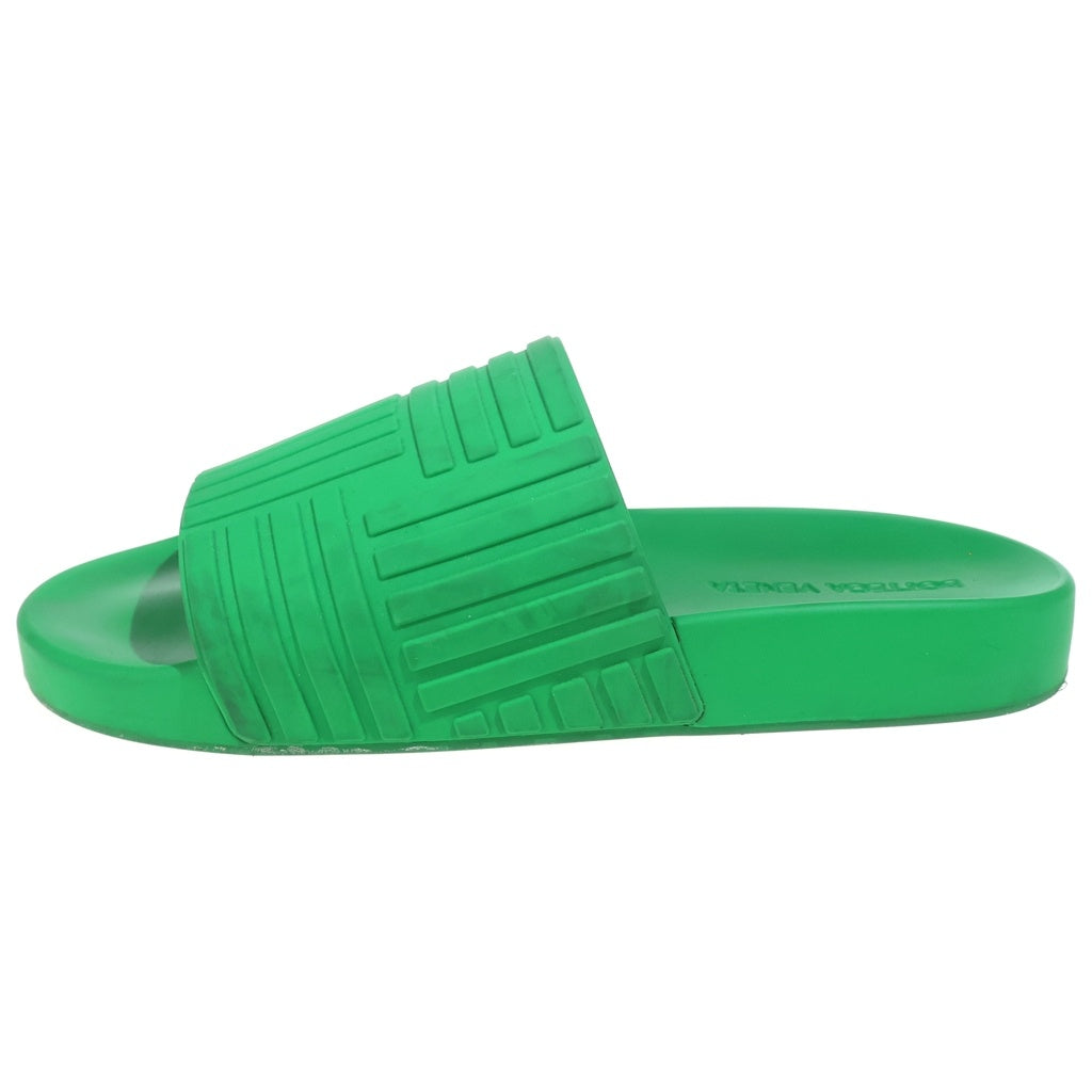 BOTTEGA VENETA(ボッテガヴェネタ) Slider Sandal Rubber Carpet ラバー シャワーサンダル グリーン 690039 V1O60