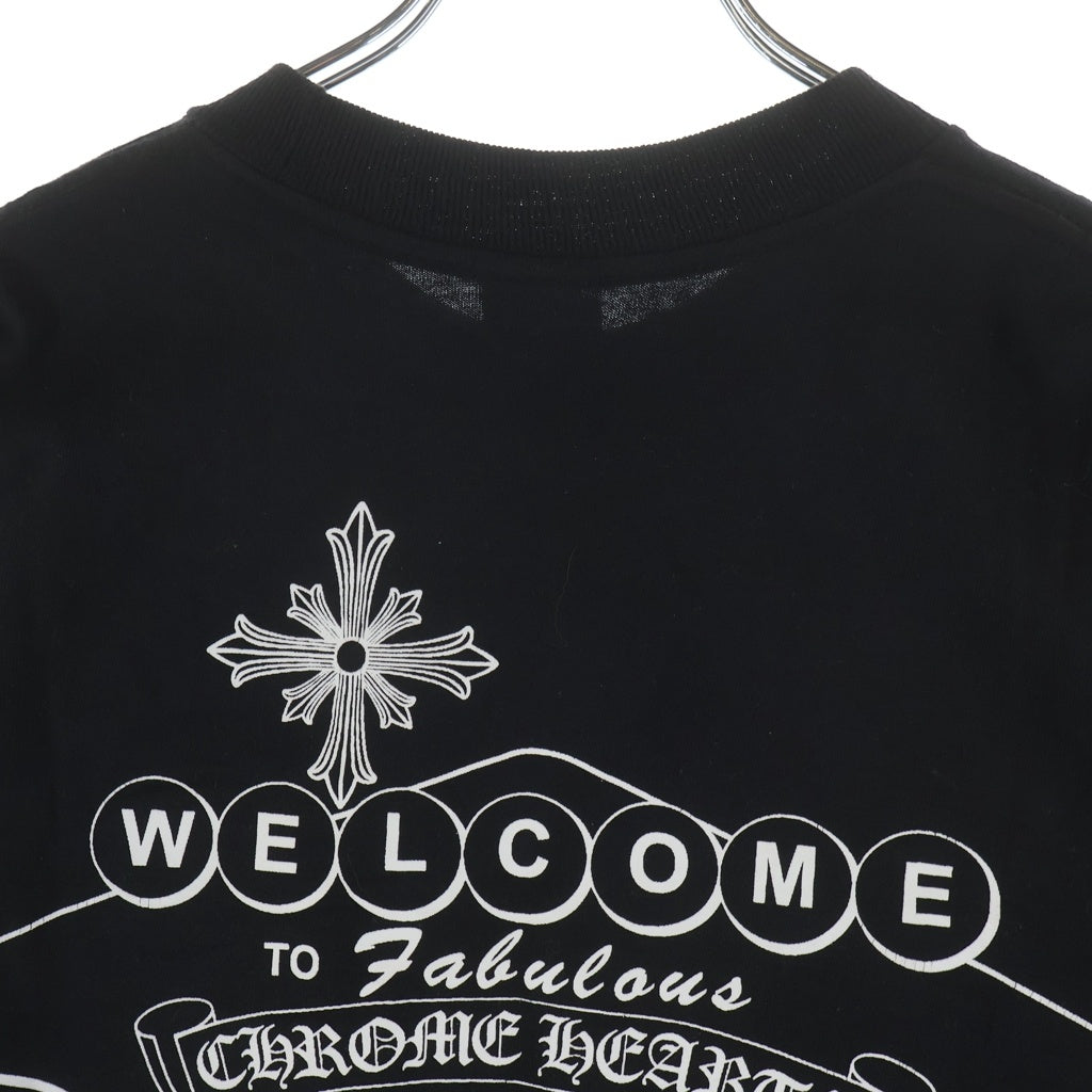 CHROME HEARTS(クロムハーツ) Las Vegas Exclusive Pocket Tee ラスベガス エクスクルーシブ ポケット 半袖Tシャツ カットソー ブラック