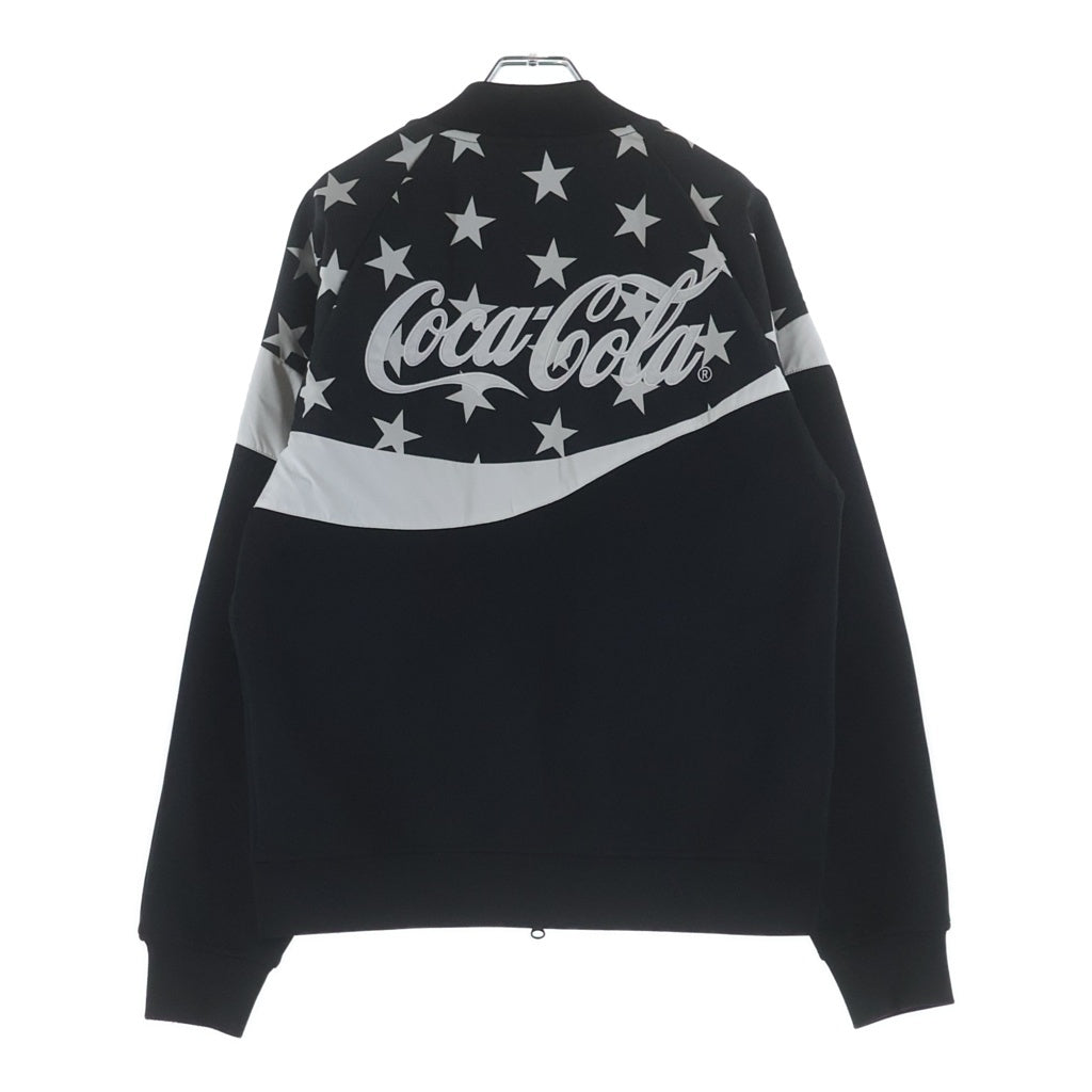 F.C.R.B./F.C.Real Bristol/FCRB(エフシーアールビー/エフシーレアルブリストル) 20SS COCA-COLA PDK JACKET コカコーラ ジップアップ トラックジャケット ブラック FCRB-200012