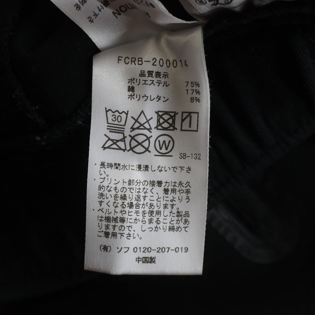F.C.R.B./F.C.Real Bristol/FCRB(エフシーアールビー/エフシーレアルブリストル) 20SS COCA-COLA PDK SHORTS コカコーラ ジップフライ ショーツ ハーフパンツ ブラック FCRB-200014