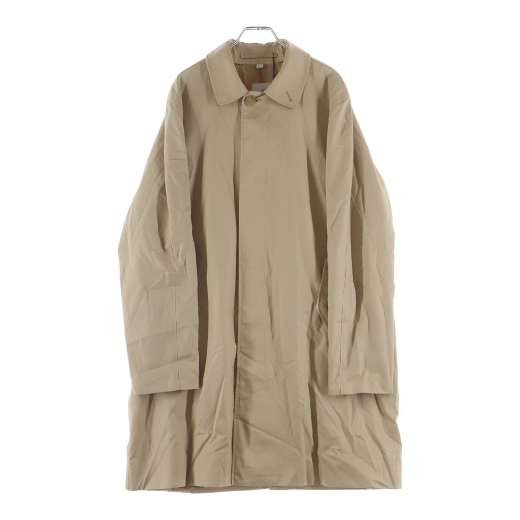 BURBERRY(バーバリー) CLAPHAM クラパム 裏地ノヴァチェック ステンカラーコート ベージュ 8051371