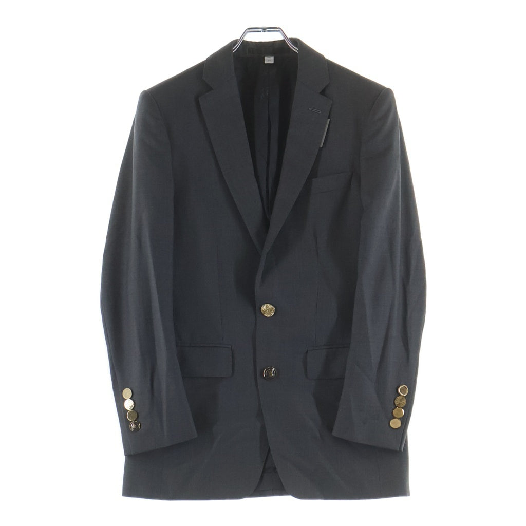 BURBERRY(バーバリー) イングリッシュフィット メタルボタン テーラードブレザージャケット グレー 4549064