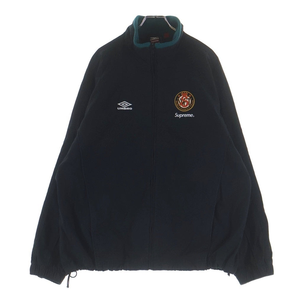 SUPREME(シュプリーム) 23AW ×Umbro Cotton Ripstop Track Jacket アンブロ コットンリップストップトラックジャケット ブラック