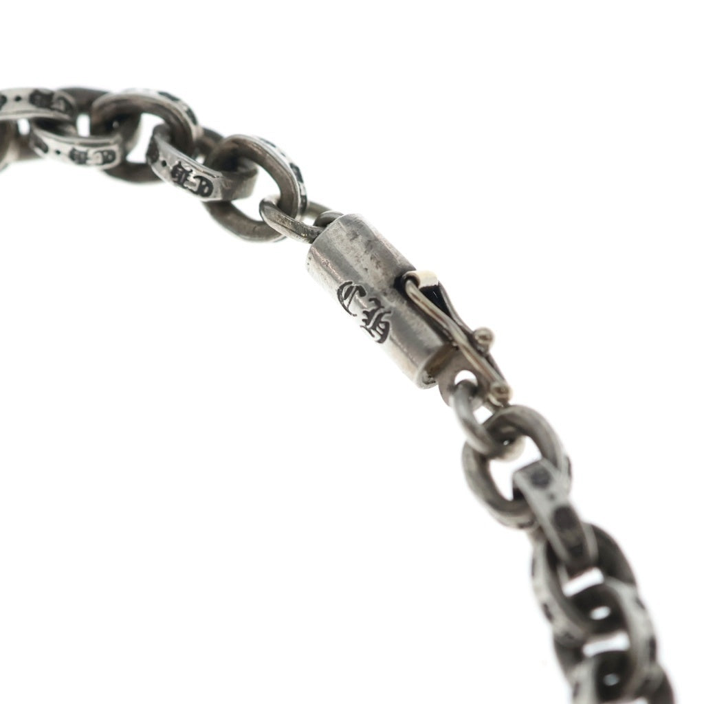 CHROME HEARTS(クロムハーツ) 20inch PPR CHN SML CH CRS ペーパーチェーンスモールCHクロス シルバーネックレス
