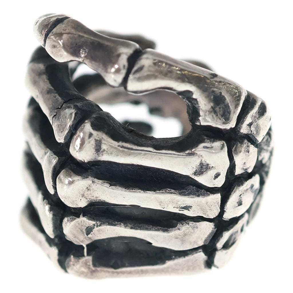 CRAZY PIG(クレイジーピッグ) BONE HAND RING ボーンハンド リング シルバー