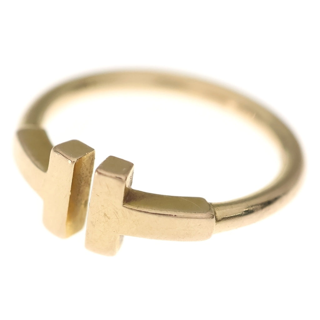 TIFFANY & Co.(ティファニー) Tワイヤー リング Au750 2.8g ゴールド