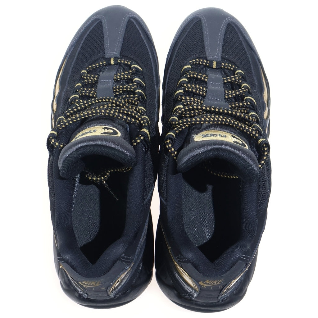 NIKE(ナイキ) AIR MAX 95 Black Metallic Gold エアマックス ローカットスニーカー ブラック/ゴールド US8/26.0cm 538416-007