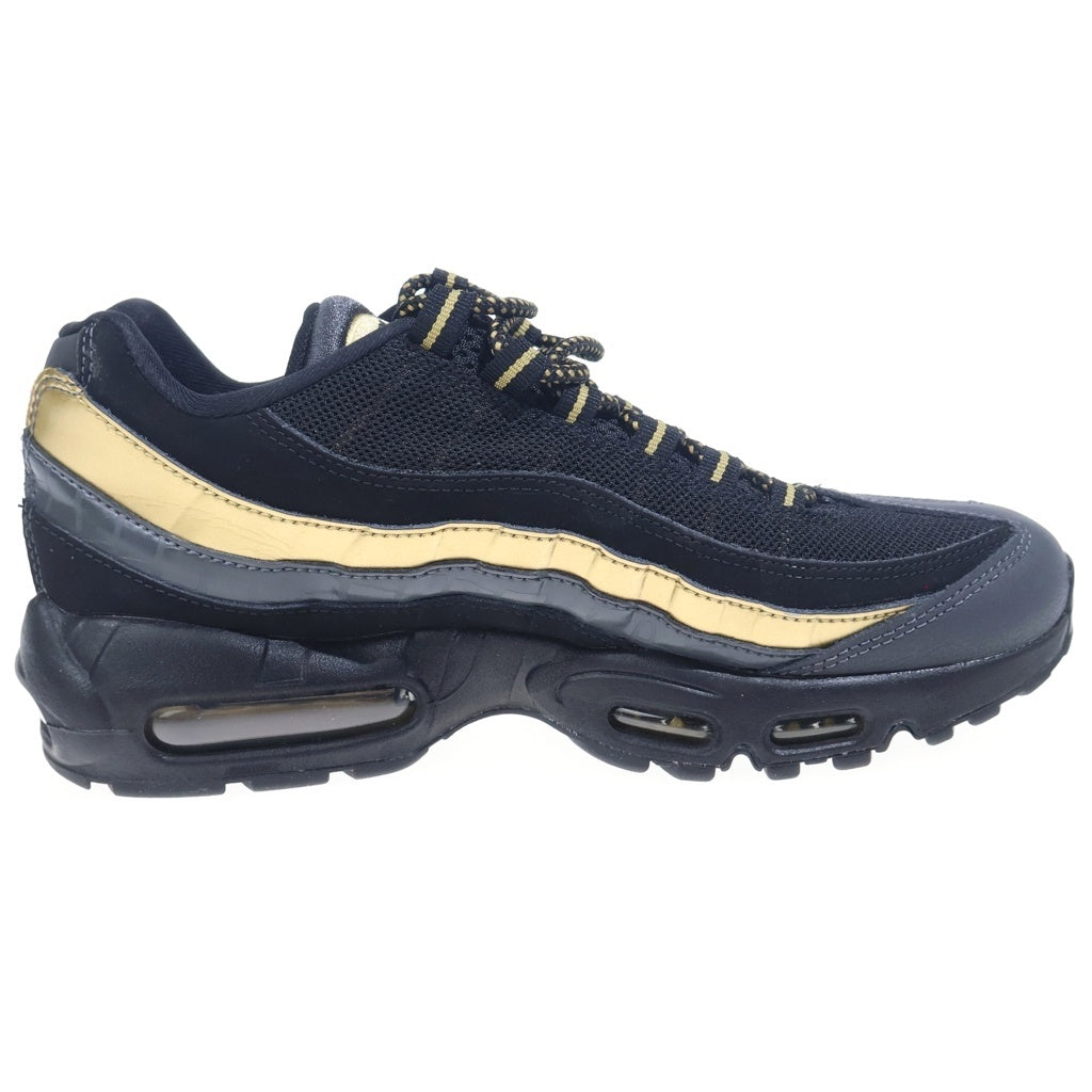 NIKE(ナイキ) AIR MAX 95 Black Metallic Gold エアマックス ローカットスニーカー ブラック/ゴールド US8/26.0cm 538416-007