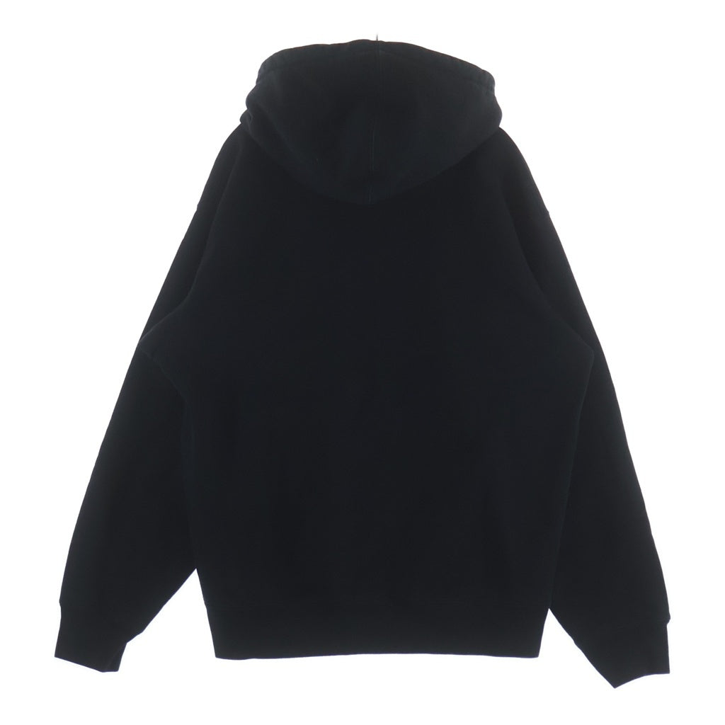SUPREME(シュプリーム) 22SS ×BURBERRY Box Logo Hooded Sweatshirt バーバリー ボックスロゴ スウェットプルオーバーパーカー フーディー ブラック
