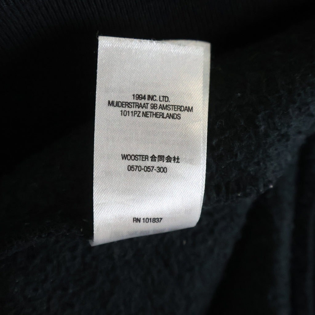 SUPREME(シュプリーム) 22SS ×BURBERRY Box Logo Hooded Sweatshirt バーバリー ボックスロゴ スウェットプルオーバーパーカー フーディー ブラック