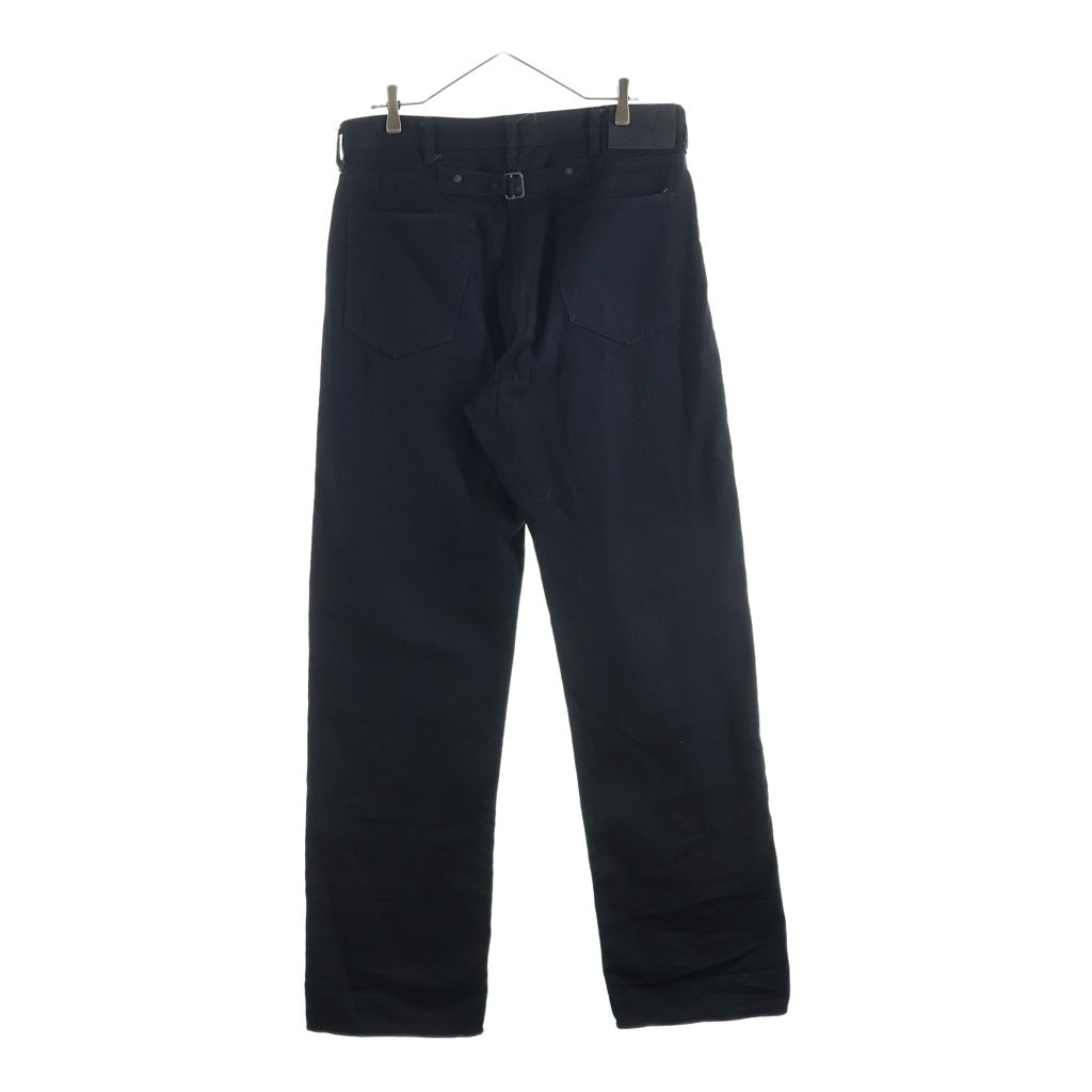 ANATOMICA(アナトミカ) ×WILDSIDE ワイルドサイド シンチバック ボタンフライ デニムパンツ ブラック 532-581-02