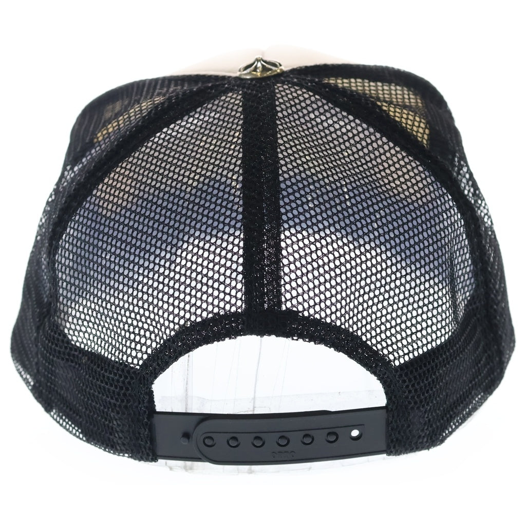 CHROME HEARTS(クロムハーツ) TRUCKER CAP FUCK トラッカー メッシュキャップ ファック 帽子 ホワイト/ブラック