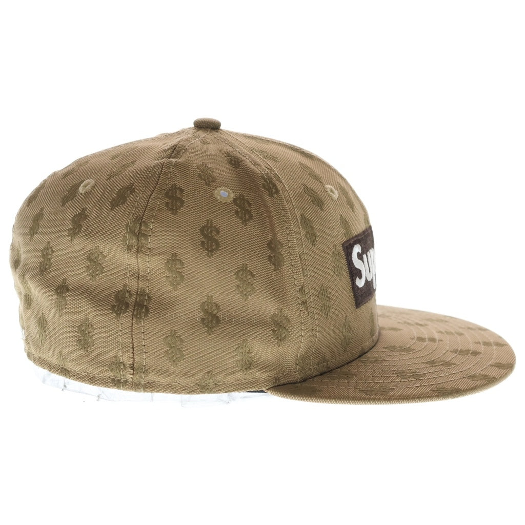 SUPREME(シュプリーム) 18SS ×NEW ERA Monogram Box Logo ニューエラ モノグラム ボックスロゴ 6パネルキャップ 帽子 ブラウン