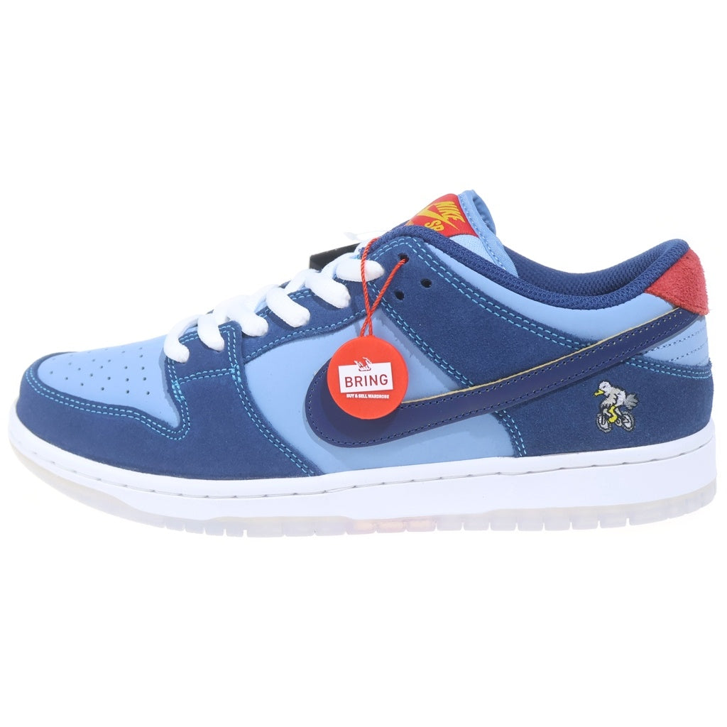 NIKE SB(ナイキエスビー) ×Why So Sad DUNK LOW ワイ ソー サッド ダンク ローカットスニーカー ブルー/ネイビー US9/27.0cm DX5549-400