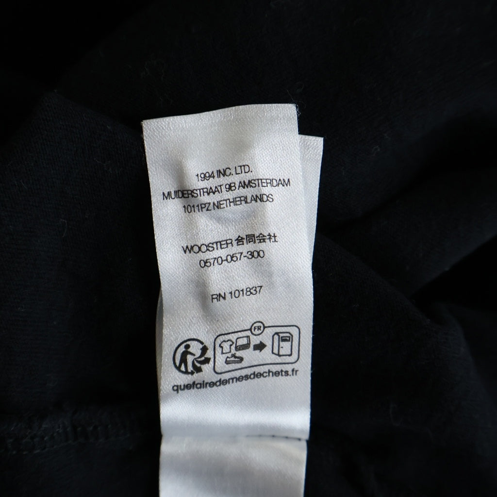 SUPREME(シュプリーム) 25SS Intarsia S/S Top バックロゴプリント 半袖Tシャツ カットソー ブラック