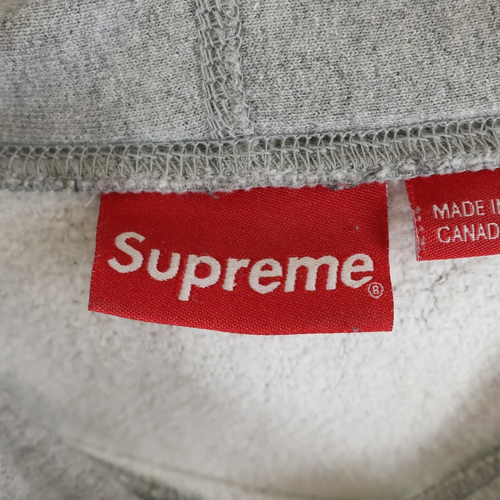 SUPREME(シュプリーム) 20AW Cross Box Logo Hooded Sweatshirt クロスボックスロゴ プルオーバーパーカー グレー