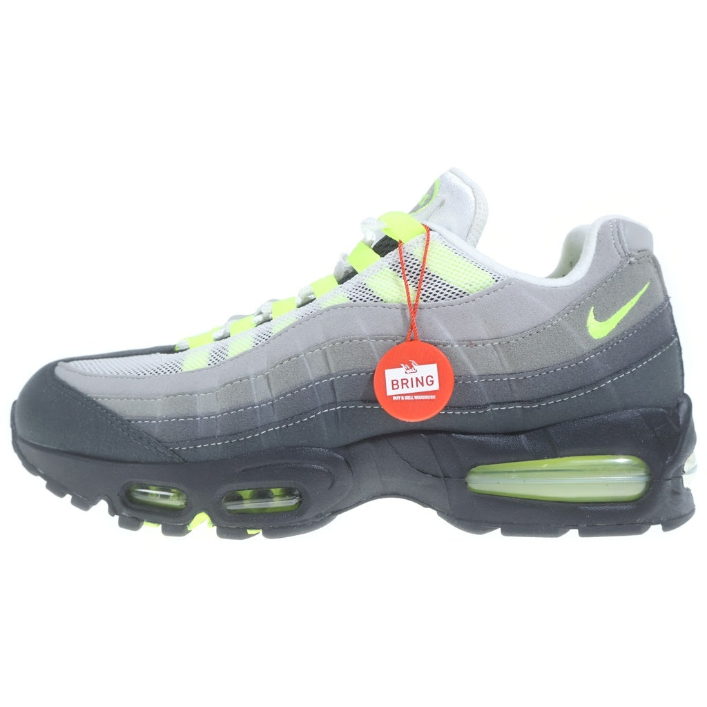 NIKE(ナイキ) AIR MAX 95 OG BIG BABBLE NEON YELLOW HM4740-001 エアマックス ビッグバブル ネオンイエロー ローカットスニーカー グレー/イエロー US9.5/27.5cm
