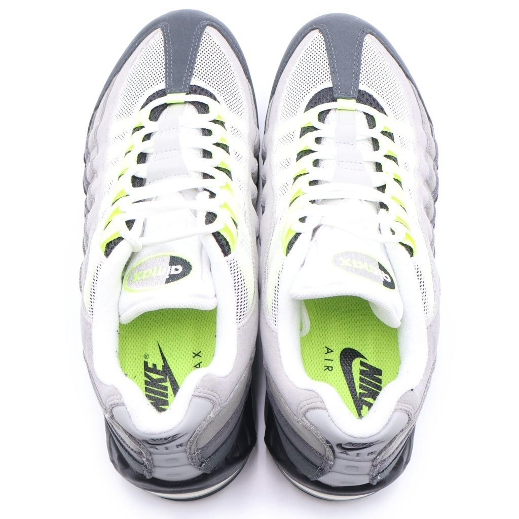 NIKE(ナイキ) AIR MAX 95 OG BIG BABBLE NEON YELLOW HM4740-001 エアマックス ビッグバブル ネオンイエロー ローカットスニーカー グレー/イエロー US9.5/27.5cm