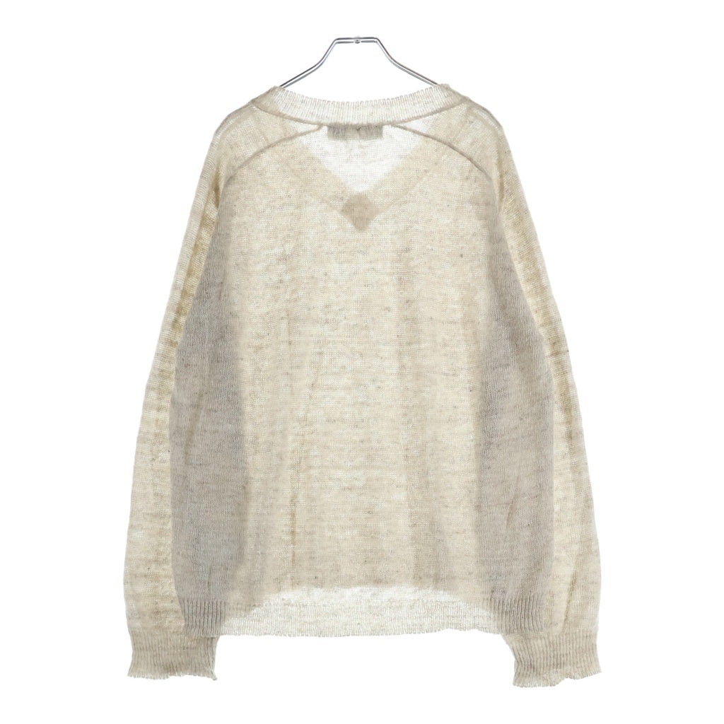 OUR LEGACY(アワーレガシー) RUE V-NECK オーガニックコットン Vネックニット セーター アイボリー M2263RS