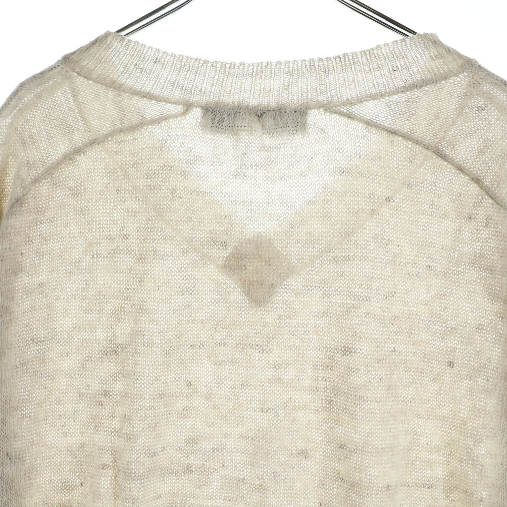 OUR LEGACY(アワーレガシー) RUE V-NECK オーガニックコットン Vネックニット セーター アイボリー M2263RS