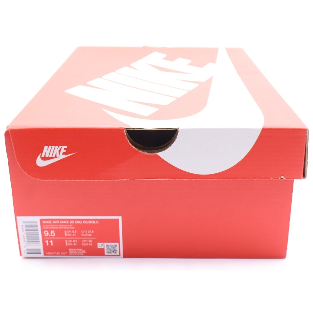 NIKE(ナイキ) AIR MAX 95 OG BIG BUBBLE GRANITE 2026 HM4740-007 エアマックス95 ビッグバブル グラナイト ローカットスニーカー グレー