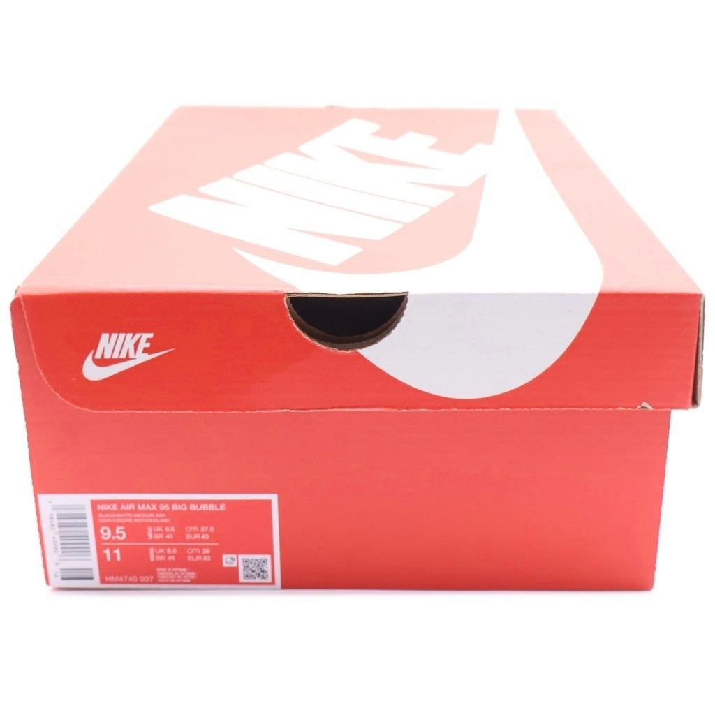 NIKE(ナイキ) AIR MAX 95 OG BIG BUBBLE GRANITE 2026 HM4740-007 エアマックス95 ビッグバブル グラナイト ローカットスニーカー グレー