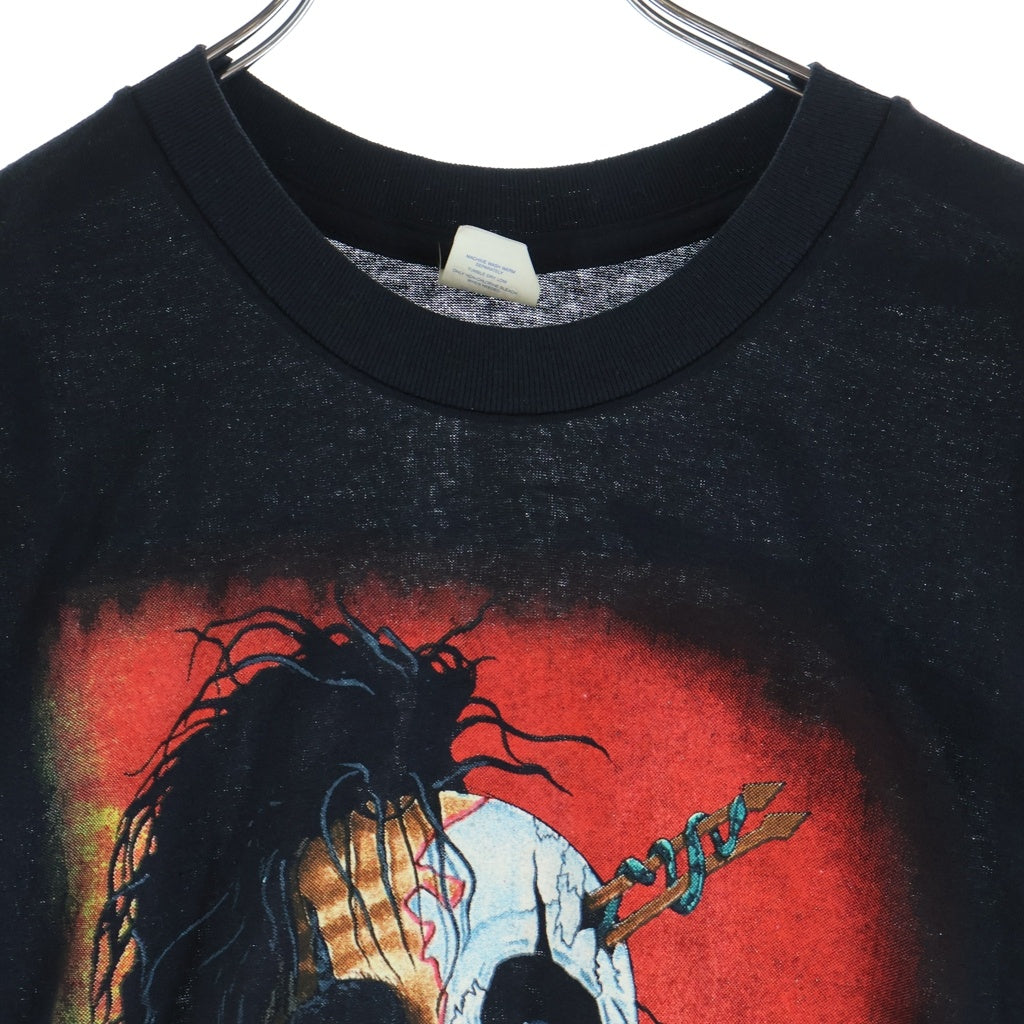 VINTAGE(ヴィンテージ) 80S ALICE COOPER 1989 TRASH TOUR TEE アリスクーパー 半袖Tシャツ カットソー ブラック