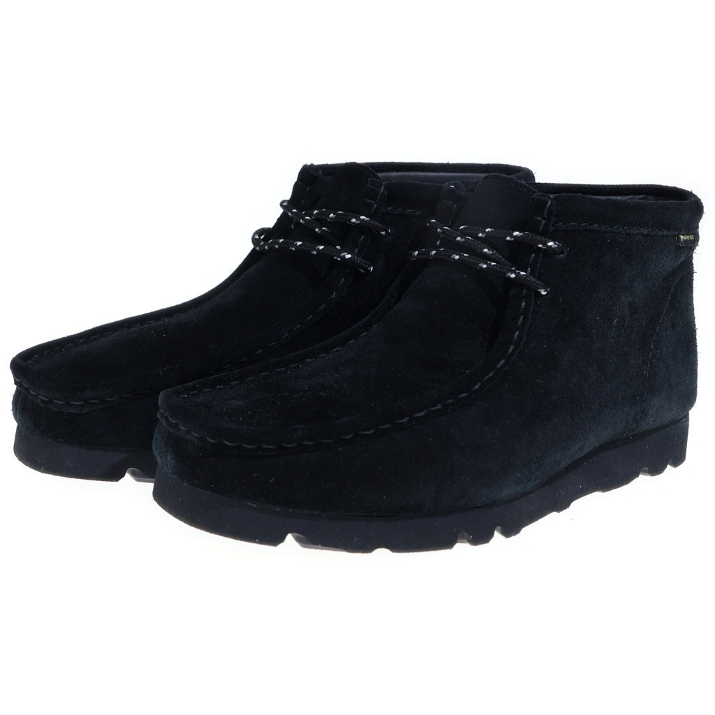 Clarks(クラークス) Wallabee Bt GTX ワラビー ゴアテックス ローカット スウェード ブーツ シューズ ブラック 61850114