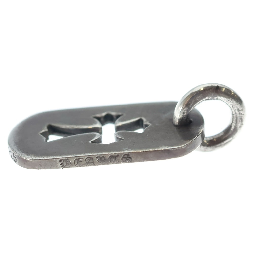CHROME HEARTS(クロムハーツ) D TAG SML CO CRS カットアウトクロスドッグタグ スモール ペンダントトップ シルバー BCA242