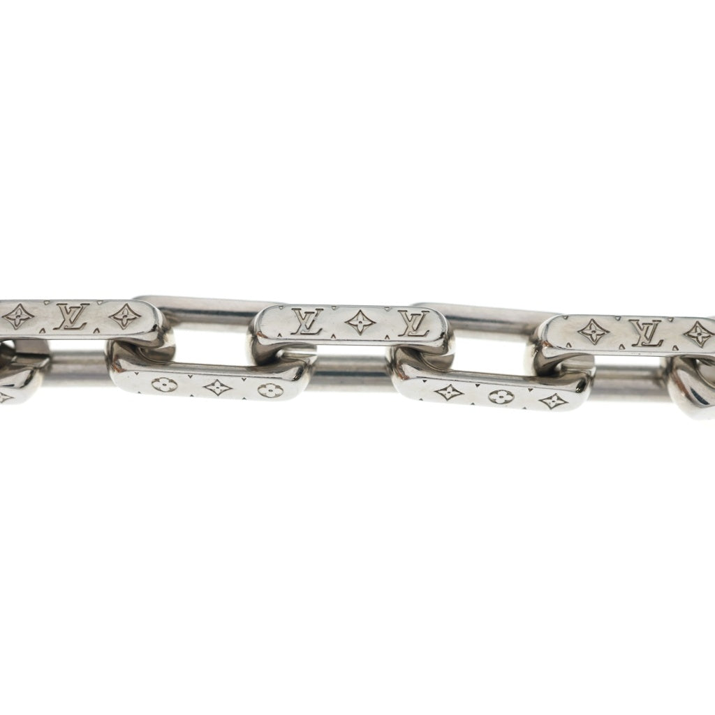 LOUIS VUITTON(ルイヴィトン) モノグラム コリエ チェーンネックレス シルバー M64196 レディース