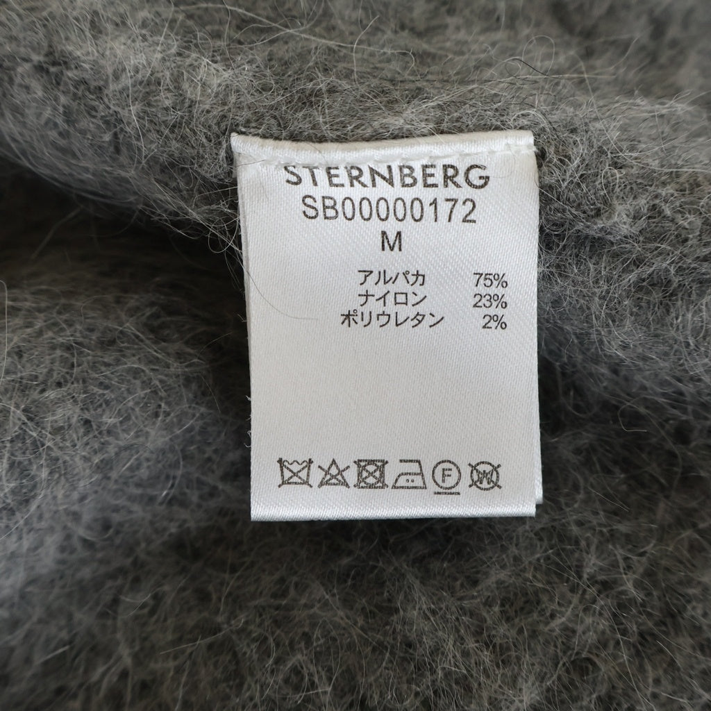 STERNBERG(スタンバーグ) Mohair Cardigan アルパカ混 モヘアカーディガン セーター グレー SB00000172
