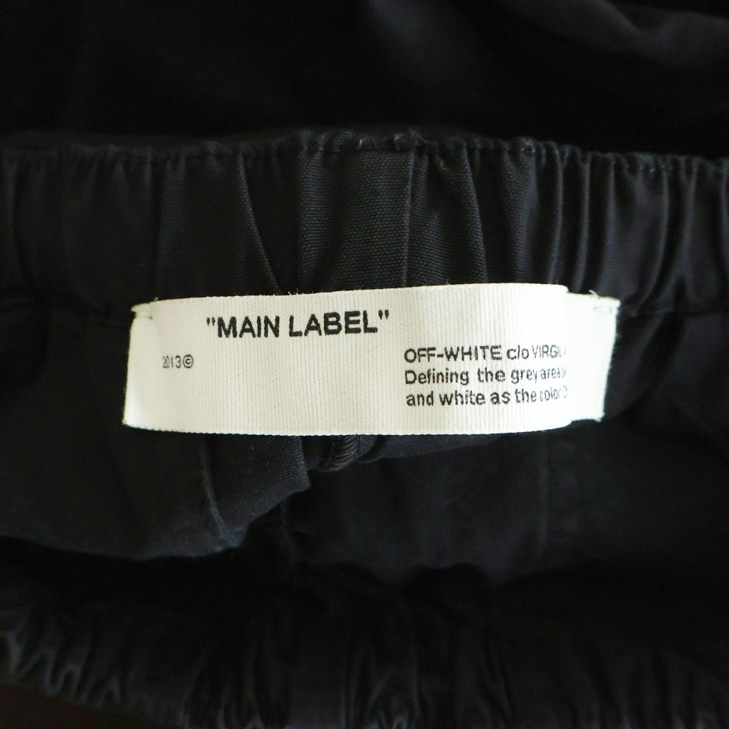 OFF-WHITE(オフホワイト) Parachute Cargo Pants パラシュート カーゴパンツ ブラック OMCF004R20G37021