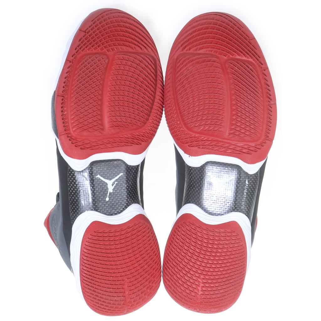 NIKE(ナイキ) 【観賞用 2013年製】 JORDAN MELO M10 629876-002 ジョーダン メロ ハイカットスニーカー グレー/レッド US9.5/27.5cm